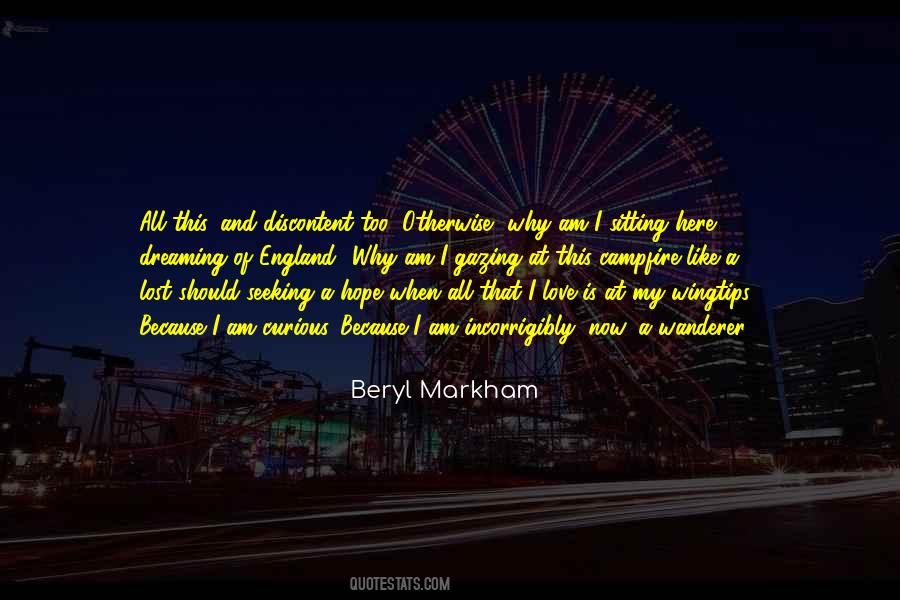 Beryl Markham Quotes #583808