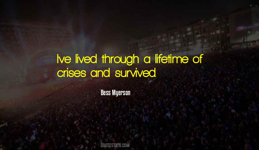 Bess Myerson Quotes #1462440