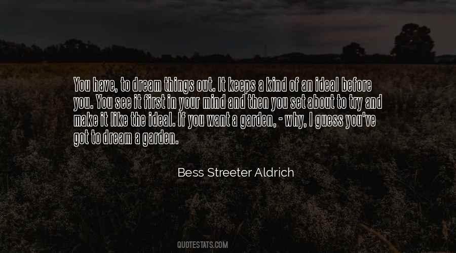 Bess Streeter Aldrich Quotes #307530