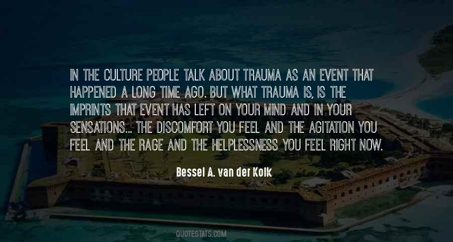 Bessel Van Der Kolk Quotes #1500857