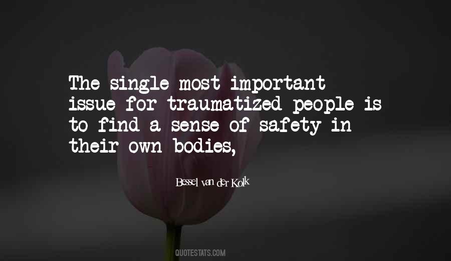Bessel Van Der Kolk Quotes #1757235