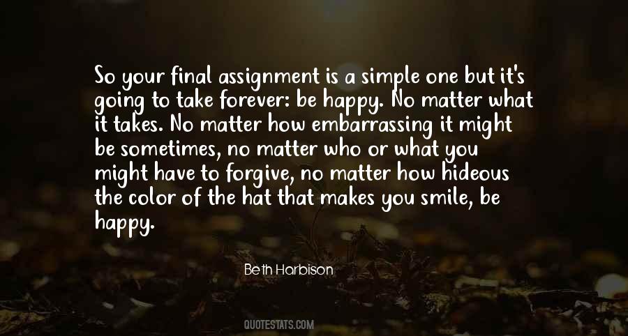 Beth Harbison Quotes #857570