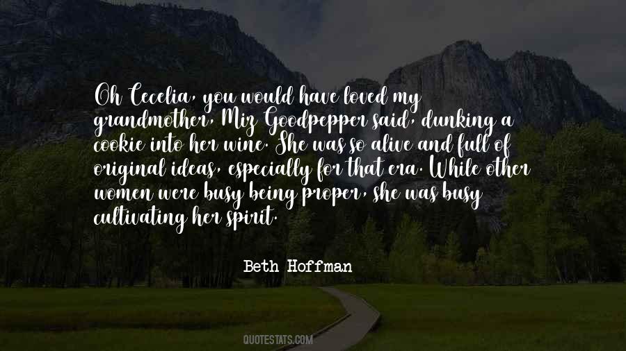 Beth Hoffman Quotes #1254756