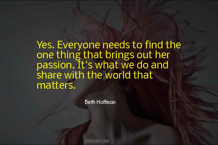 Beth Hoffman Quotes #1509579