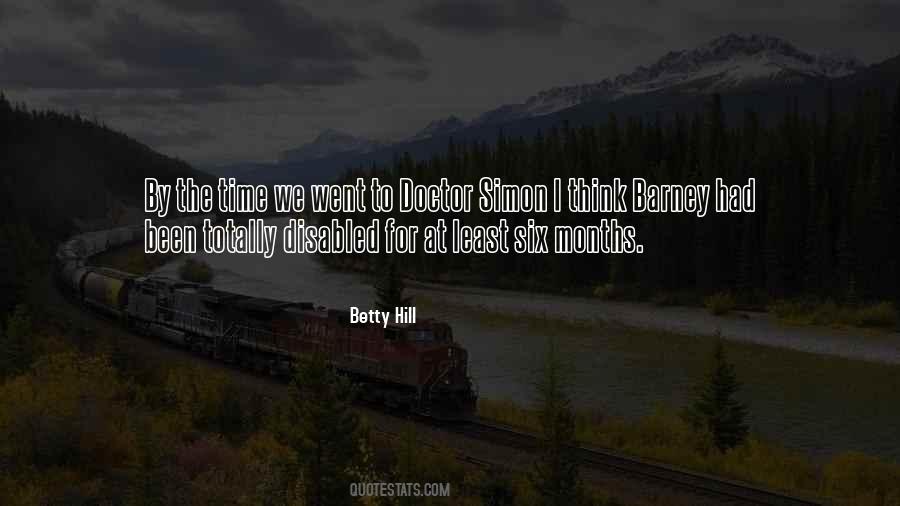 Betty Hill Quotes #747991