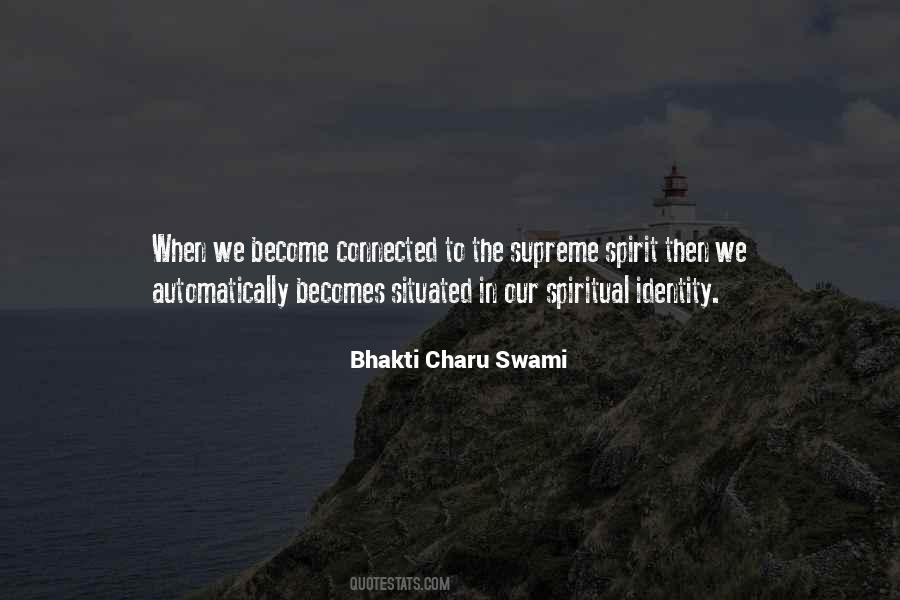 Bhakti Charu Swami Quotes #941230