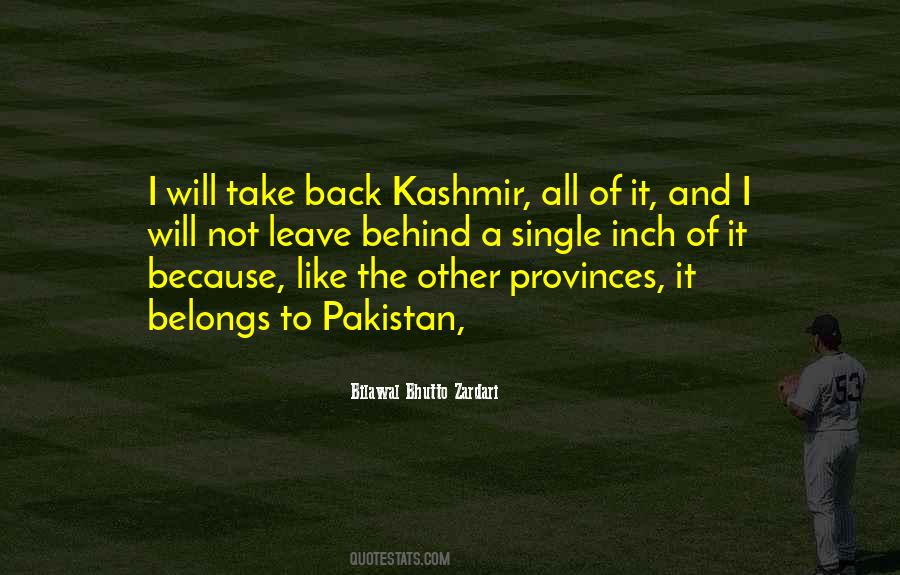 Bilawal Bhutto Zardari Quotes #1044495