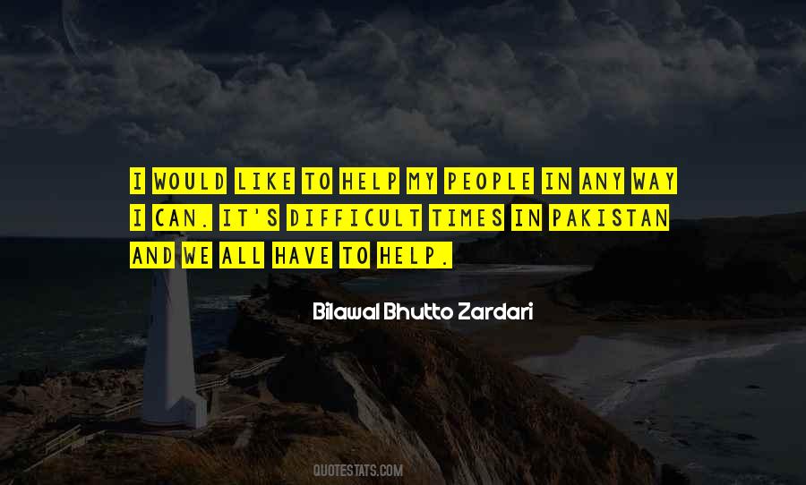 Bilawal Bhutto Zardari Quotes #1096811