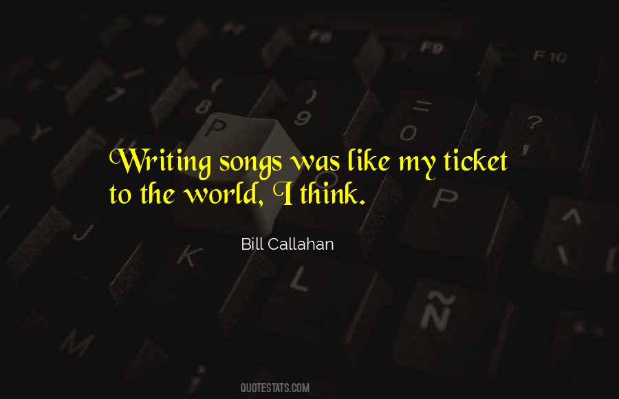 Bill Callahan Quotes #133837