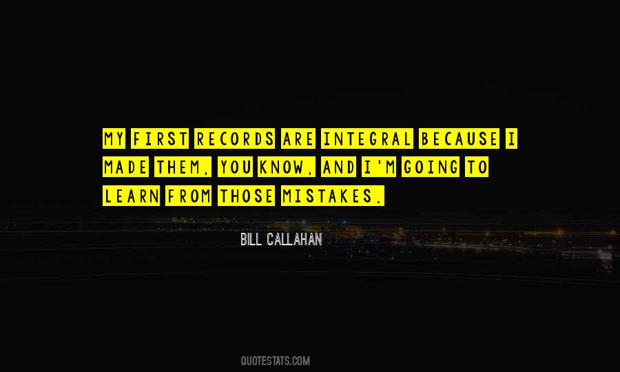 Bill Callahan Quotes #763569
