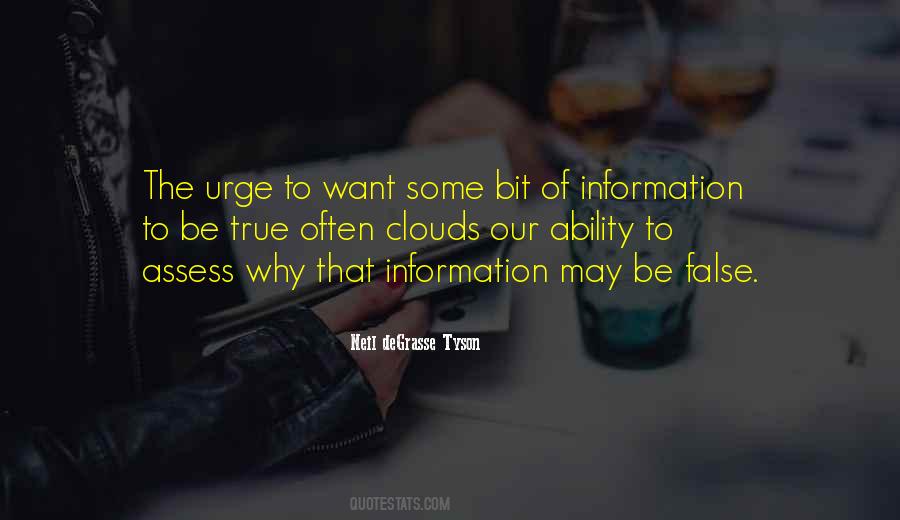 Quotes About False Information #1778793