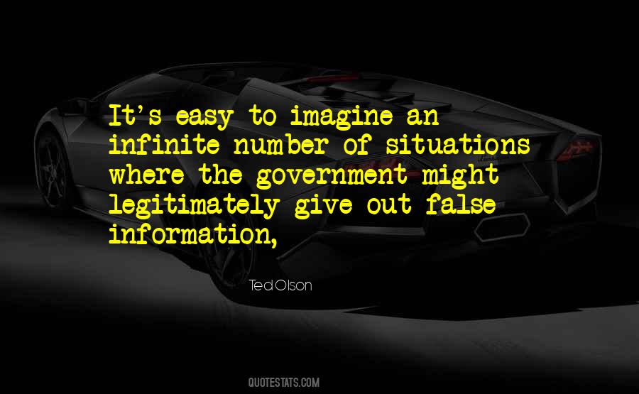 Quotes About False Information #486799