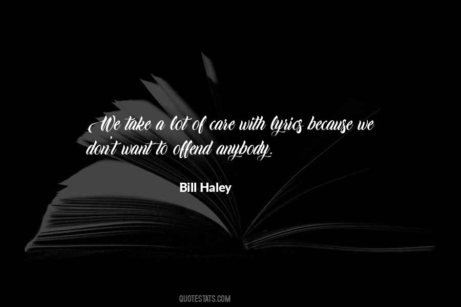 Bill Haley Quotes #702534