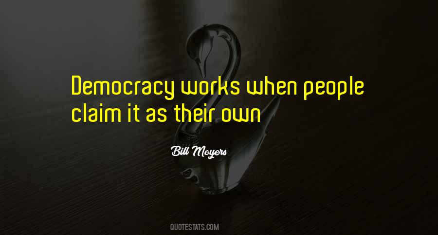 Bill Moyers Quotes #159189