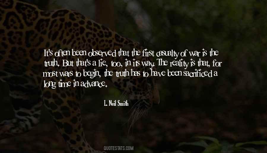 Quotes About The Reality Of War #98892