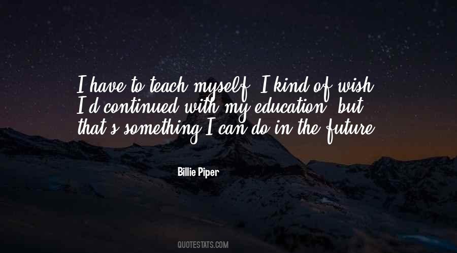 Billie Piper Quotes #1234707