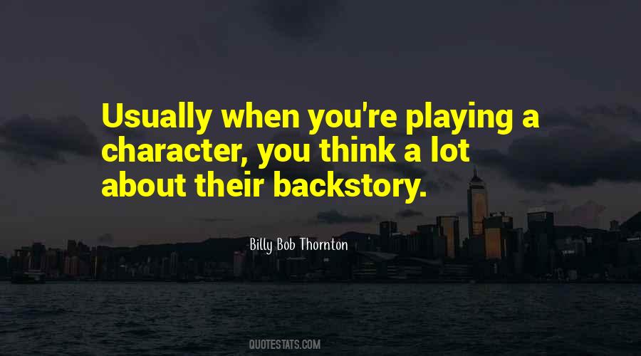 Billy Bob Thornton Quotes #1398871