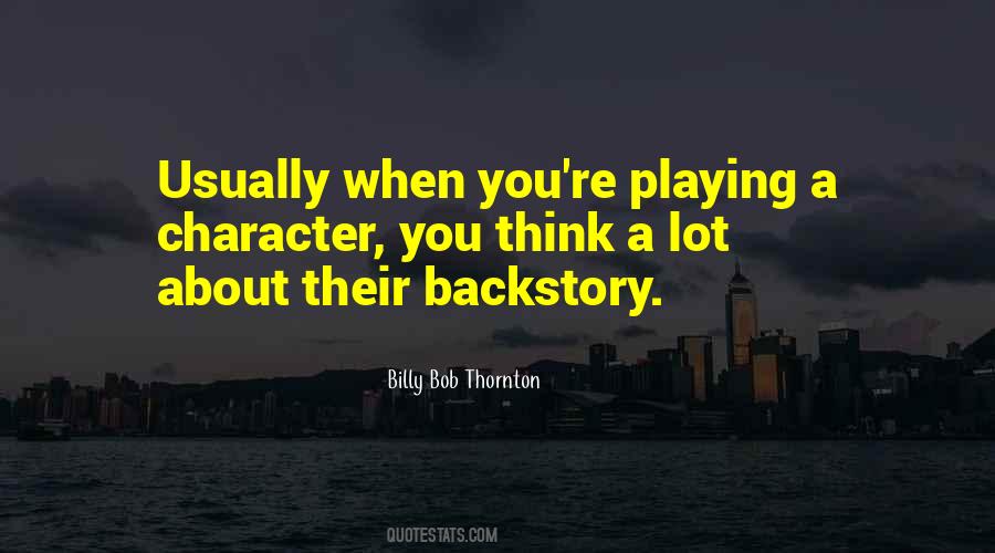 Billy Bob Thornton Quotes #1398871