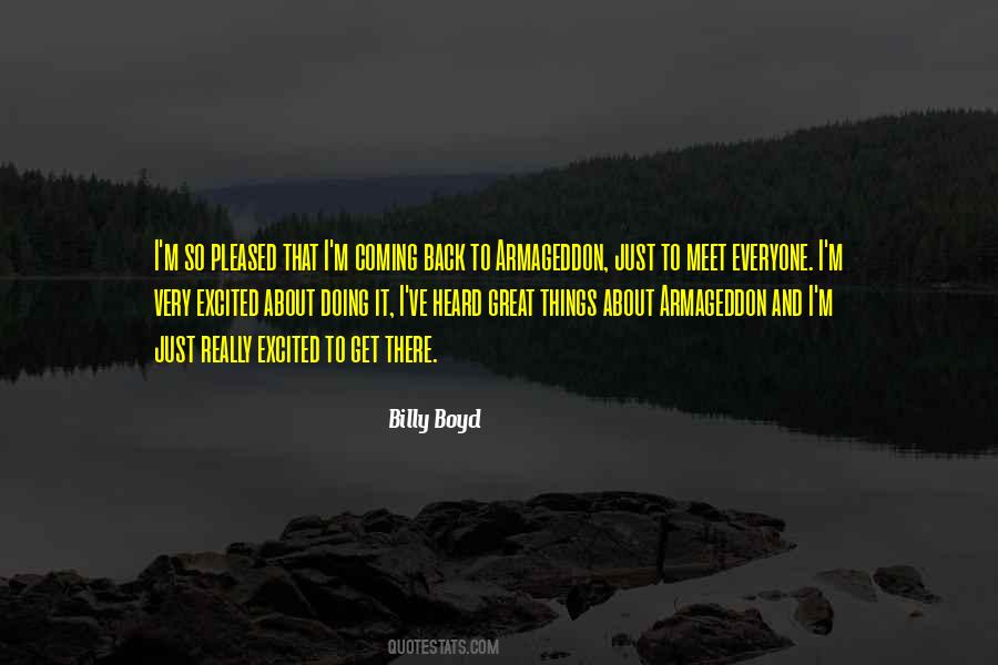 Billy Boyd Quotes #1854213