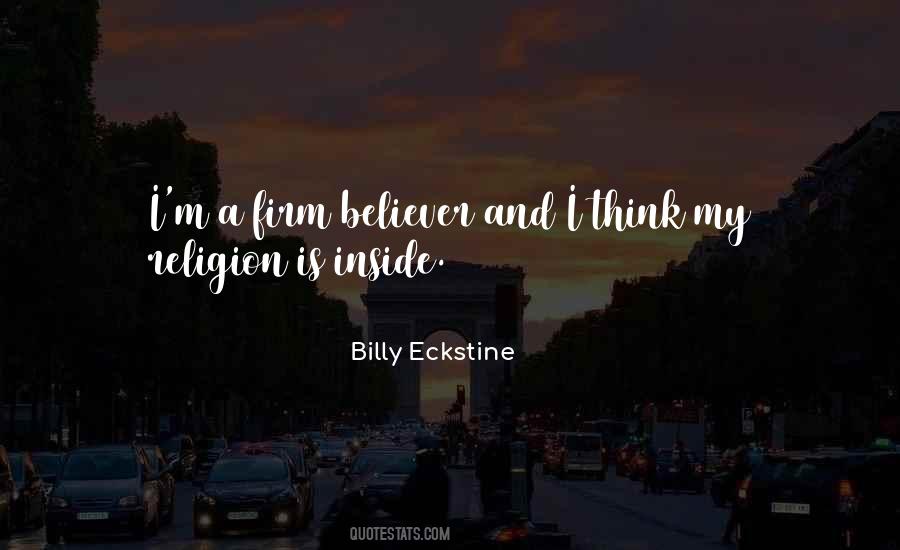 Billy Eckstine Quotes #1753017