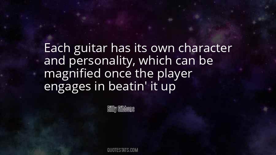 Billy F Gibbons Quotes #76665