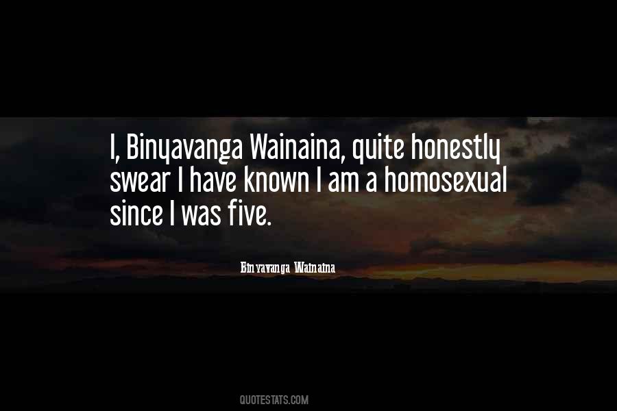 Binyavanga Wainaina Quotes #1561673