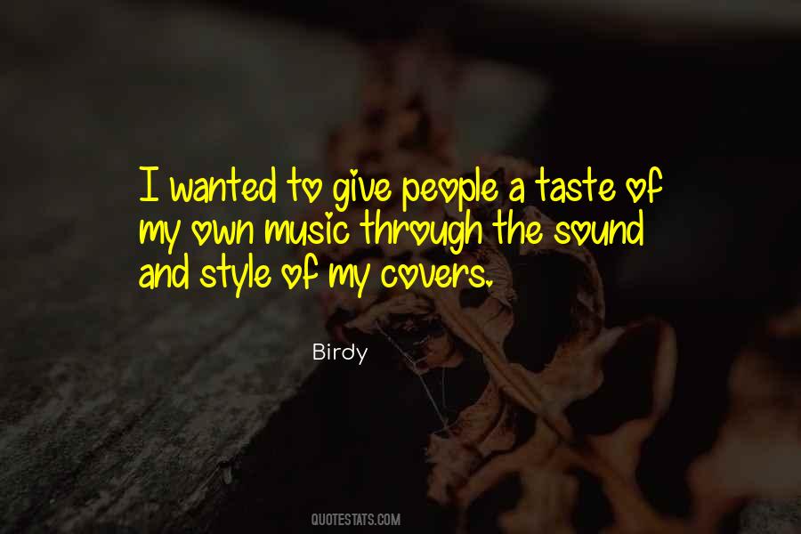 Birdy Quotes #256381