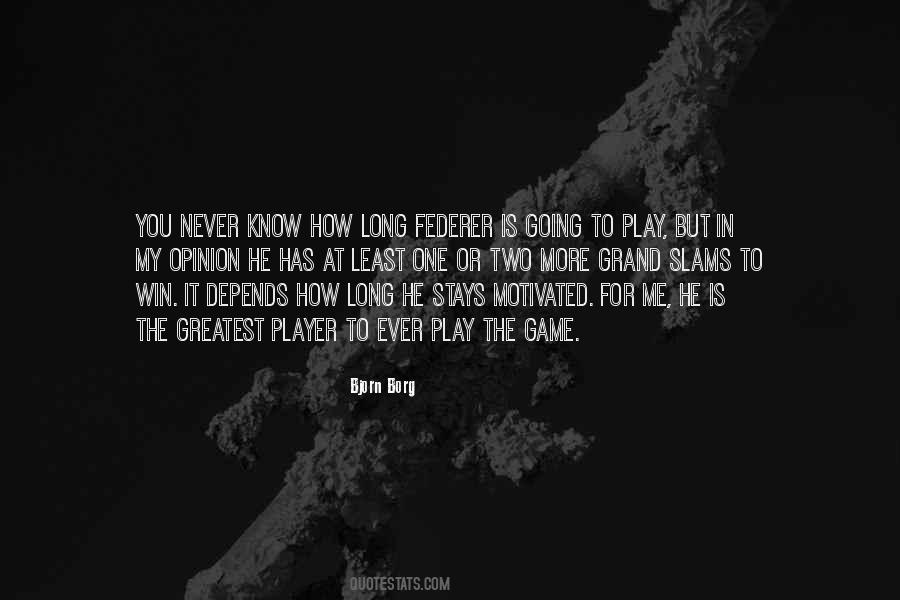 Bjorn Borg Quotes #621596