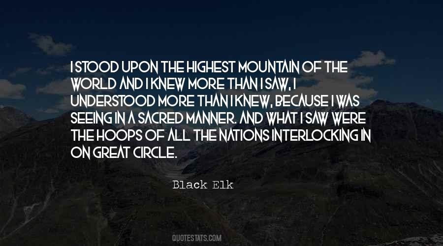 Black Elk Quotes #933218