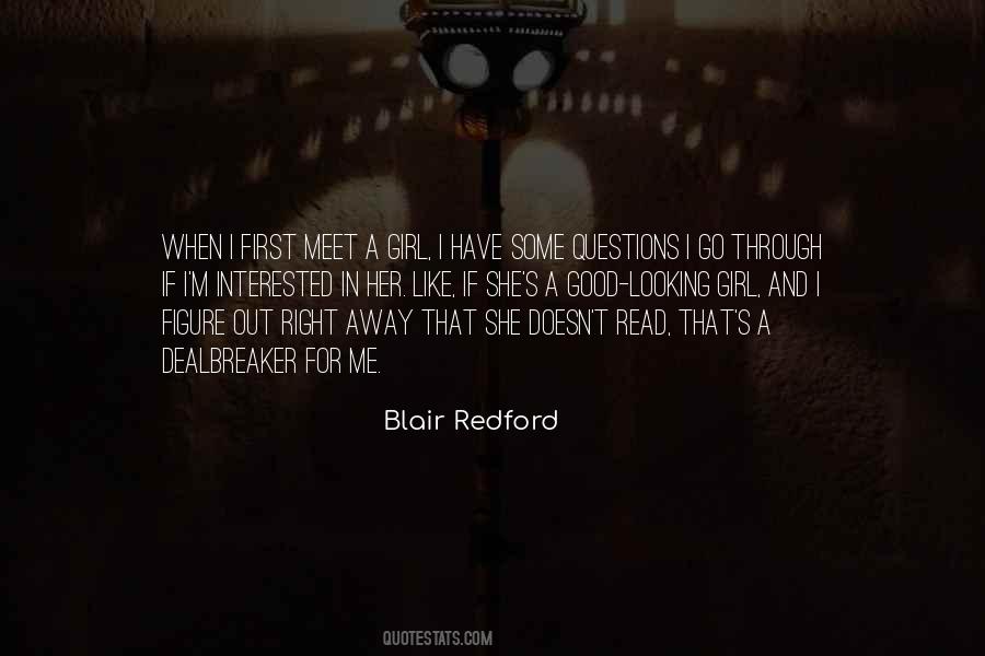 Blair Redford Quotes #1618053