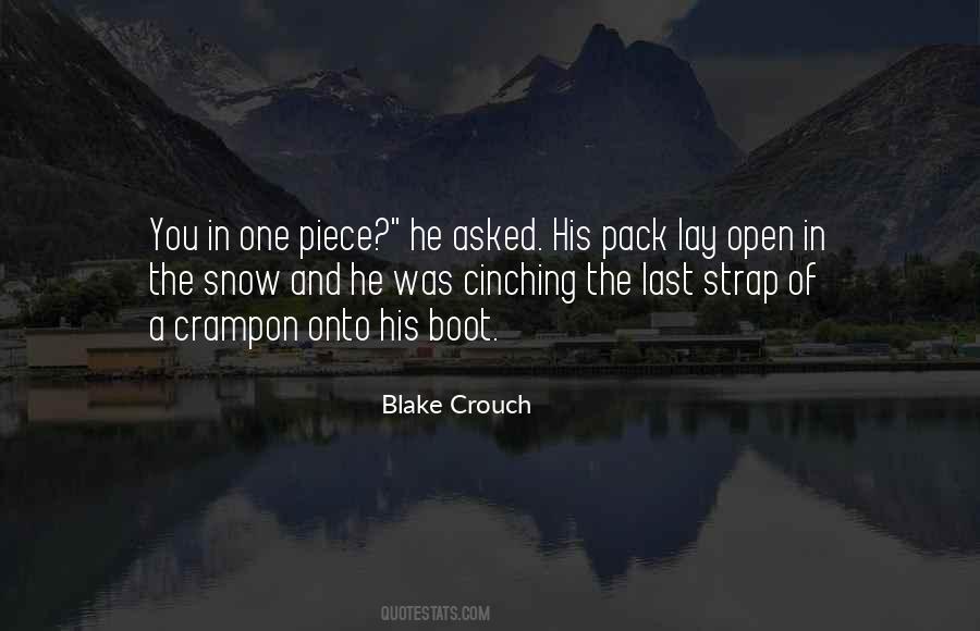 Blake Crouch Quotes #565690