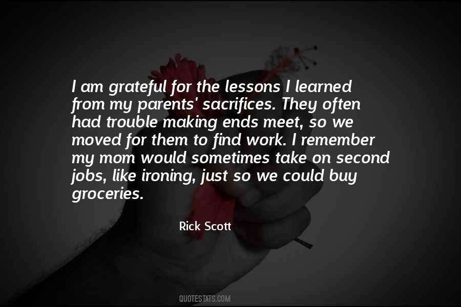 Quotes About Sacrifices #1183591