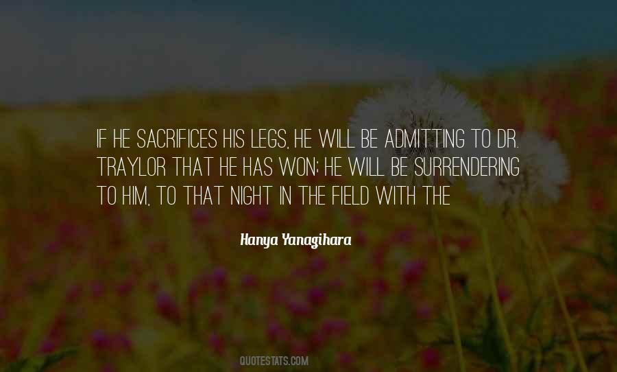 Quotes About Sacrifices #1261451