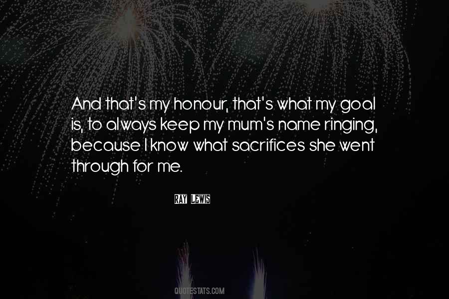 Quotes About Sacrifices #992713