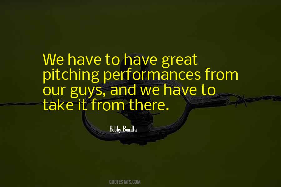 Bobby Bonilla Quotes #973118