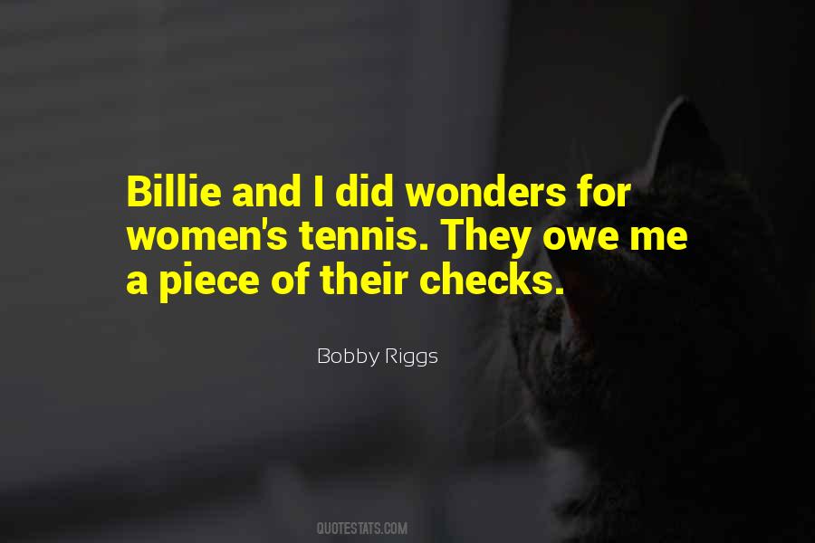 Bobby Riggs Quotes #318578