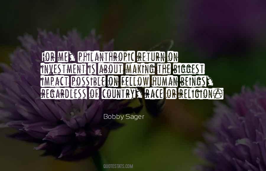 Bobby Sager Quotes #1597916