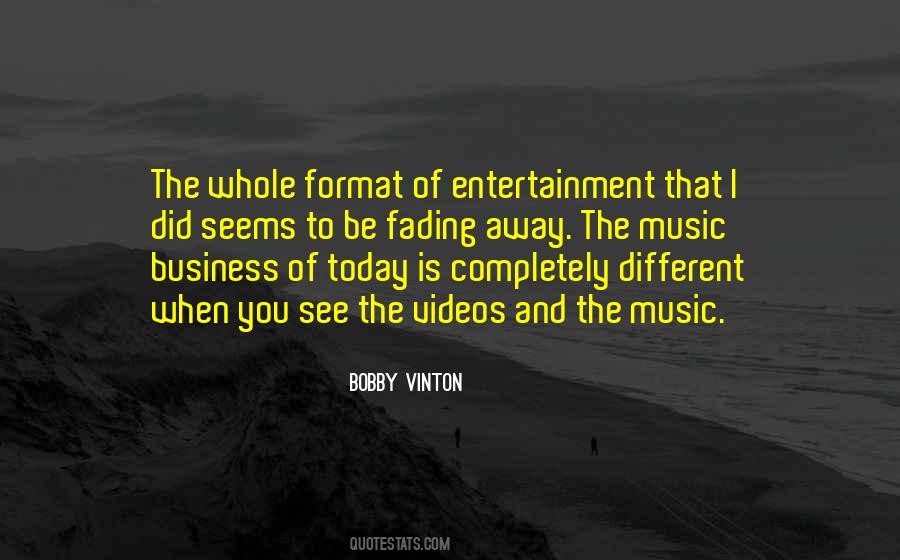 Bobby Vinton Quotes #1435105