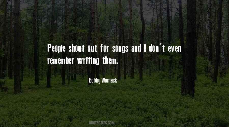 Bobby Womack Quotes #1592181