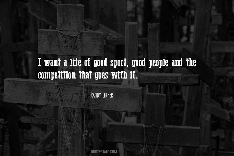 Quotes About Sport And Life #634730