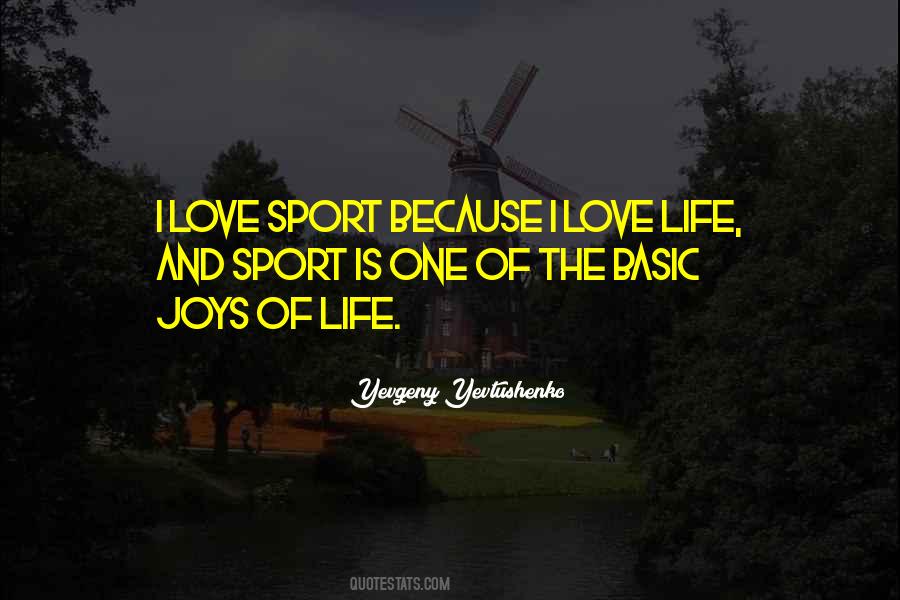 Quotes About Sport And Life #886915