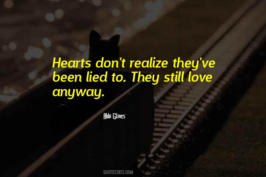 Quotes About Love Anyway #1391114