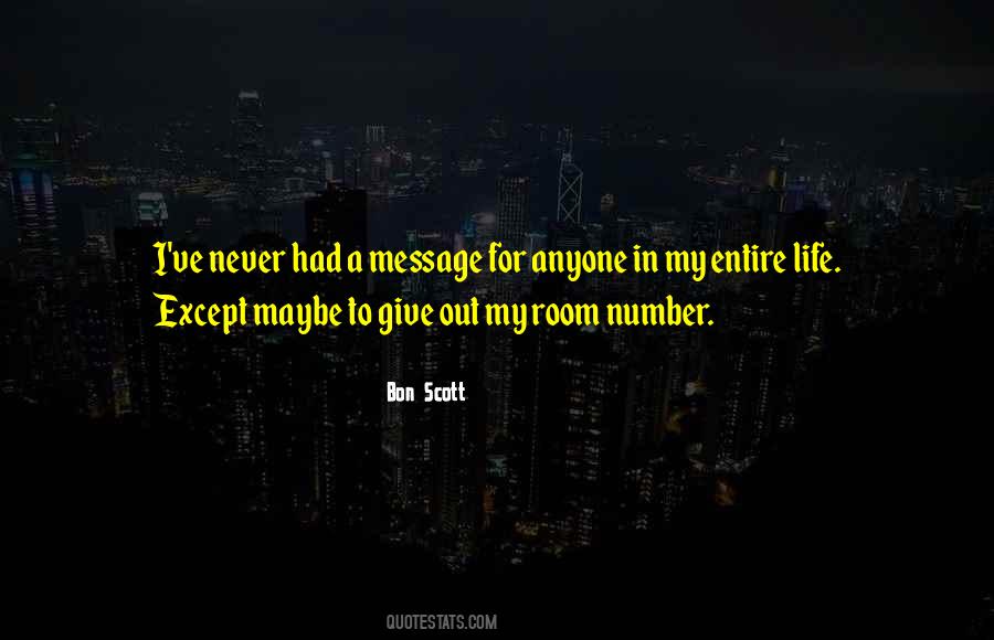 Bon Scott Quotes #1220859