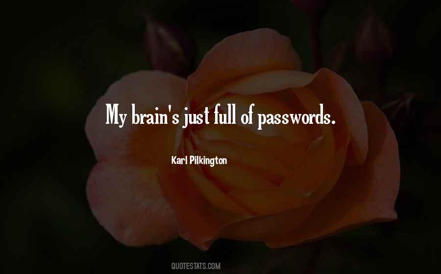 Quotes About Passwords #1439138