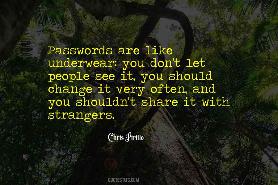 Quotes About Passwords #247809