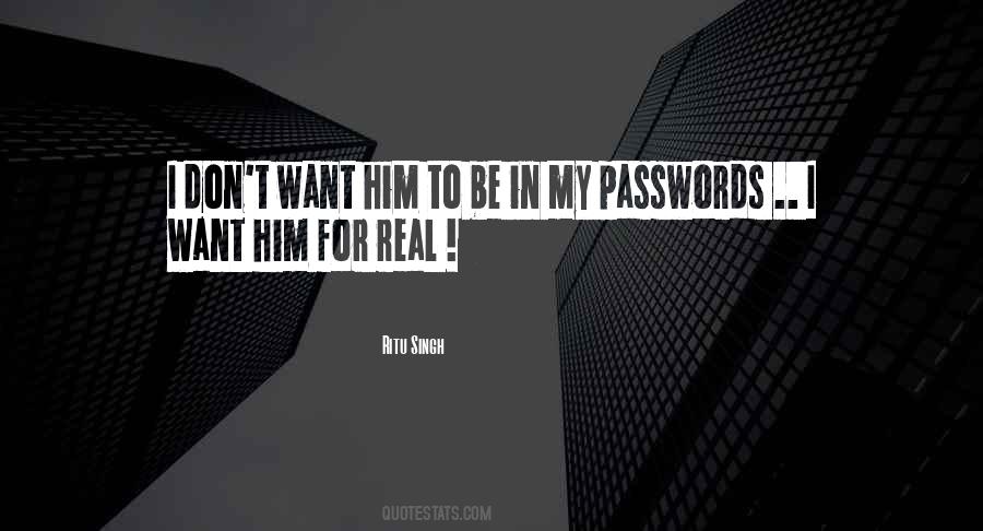 Quotes About Passwords #773468