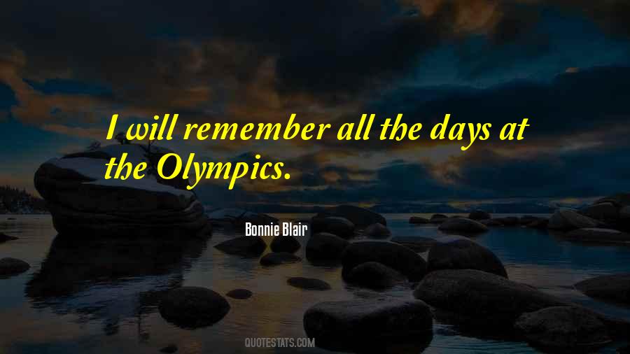 Bonnie Blair Quotes #1804302