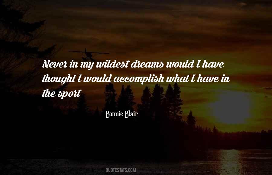 Bonnie Blair Quotes #924527