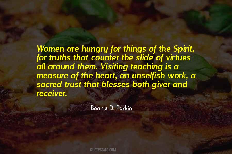 Bonnie D Parkin Quotes #1713141