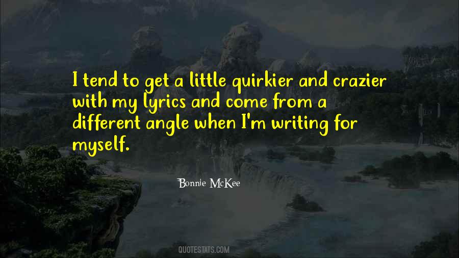 Bonnie Mckee Quotes #1601660